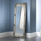 Palais Lean-To Dress Mirror Pewter