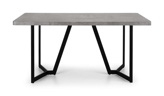 Miller Concrete Effect Dining Table