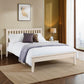 Salerno 135cm Double Bed - Ivory
