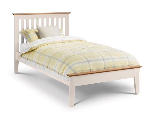 Salerno 90cm Single Bed - Two Tone