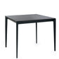 Miami Square Stone Top Dining Table - Slate Grey