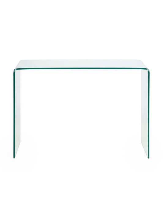 Amalfi Bent Glass Console Table