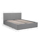 Rialto Ottoman Storage 150cm King Bed  Light Grey