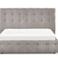 Odette King Bed 150Cm - Light Taupe