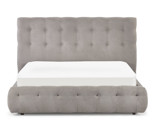 Odette Double Bed 135Cm - Light Taupe