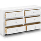 Radley 6 Drawer Chest - Surf White