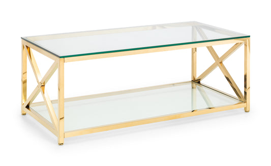 Miami Coffee Table - Gold