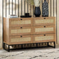 Padstow 6 Drawer Chest - Oak