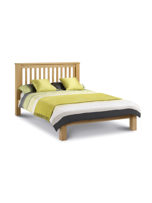 Amsterdam Oak Low Footend 180cm Superking Bed