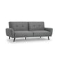 Monza Fabric Sofa Bed - Grey