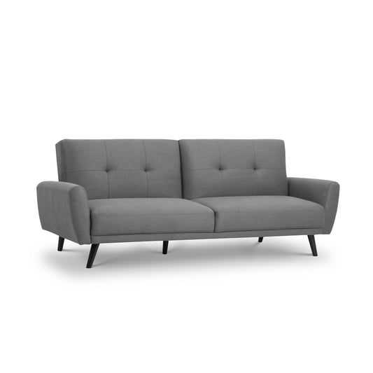 Monza Fabric Sofa Bed - Grey