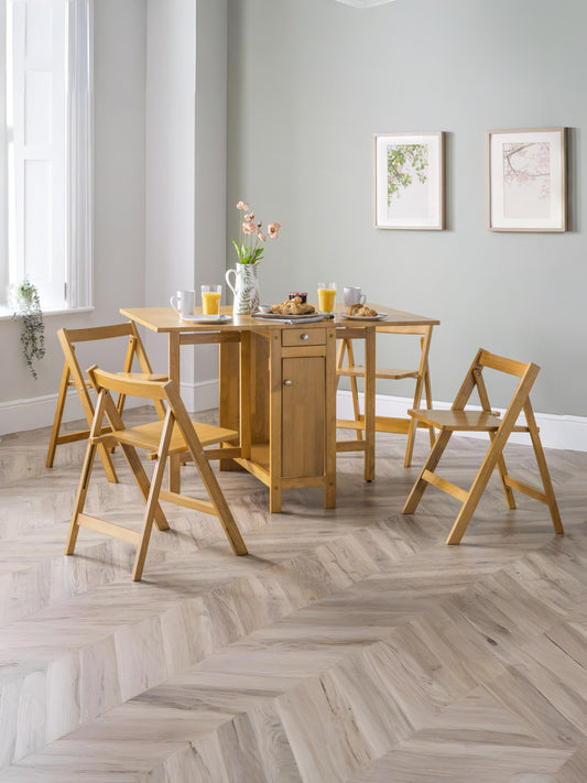 Savoy Dining Set - Light Oak
