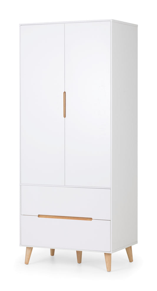 Alicia Combination Wardrobe - White