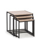 Tribeca Nest Of 3 Tables - Sonoma Oak