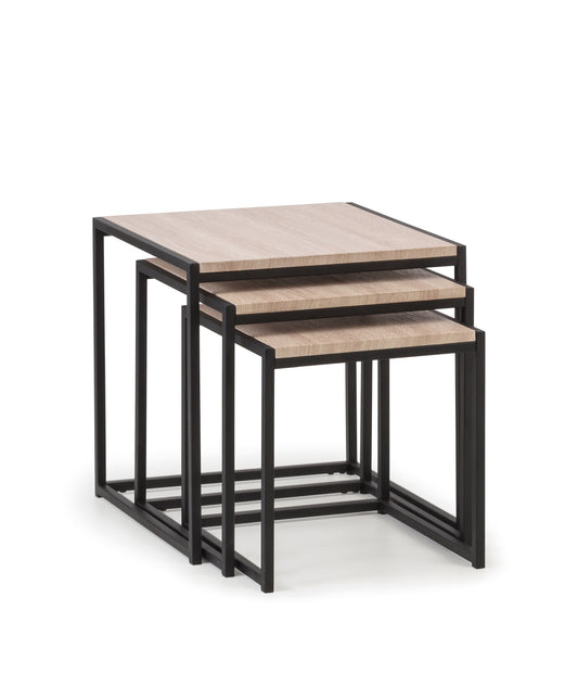Tribeca Nest Of 3 Tables - Sonoma Oak