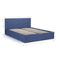 Rialto Ottoman Storage 150cm King Bed  Dark Blue