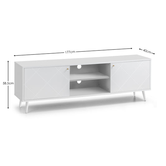 Moritz Tv Unit - White