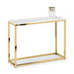 Scala Console Table - Gold