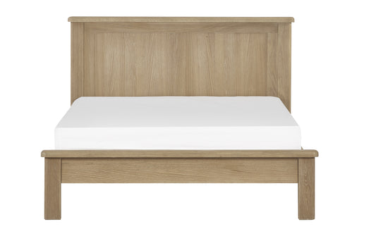 Memphis Limed Oak 150cm King Size Bed