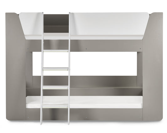 Parsec Bunk Bed Taupe & White