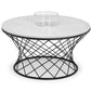 Trevi Real Marble Coffee Table