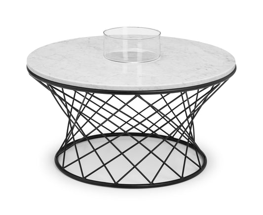 Trevi Real Marble Coffee Table