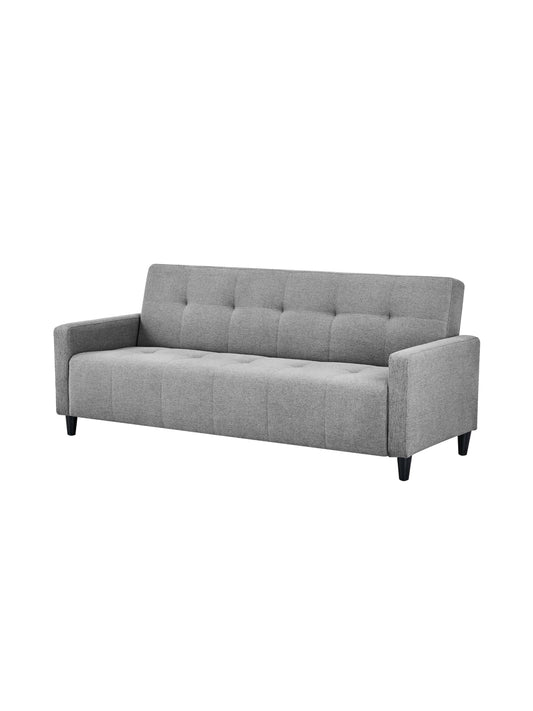 Alfie 3 Seater Grey Linen Storage Sofabed