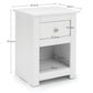 Radley Bedside - Surf White