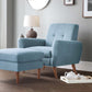 Monza Compact Retro Chair - Blue