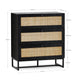 Padstow 3 Drawer Chest - Black