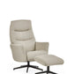 Priya Chair and Stool - Grey