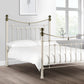 Victoria 135cm Double Bed - Stone White