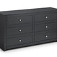 Radley 6 Drawer Chest - Anthracite