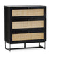 Padstow 3 Drawer Chest - Black