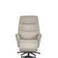 Priya Chair and Stool - Grey