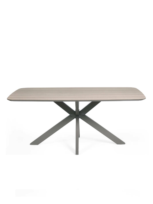 Noah Taupe Rectangular Dining Table