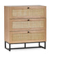 Padstow 3 Drawer Chest - Oak