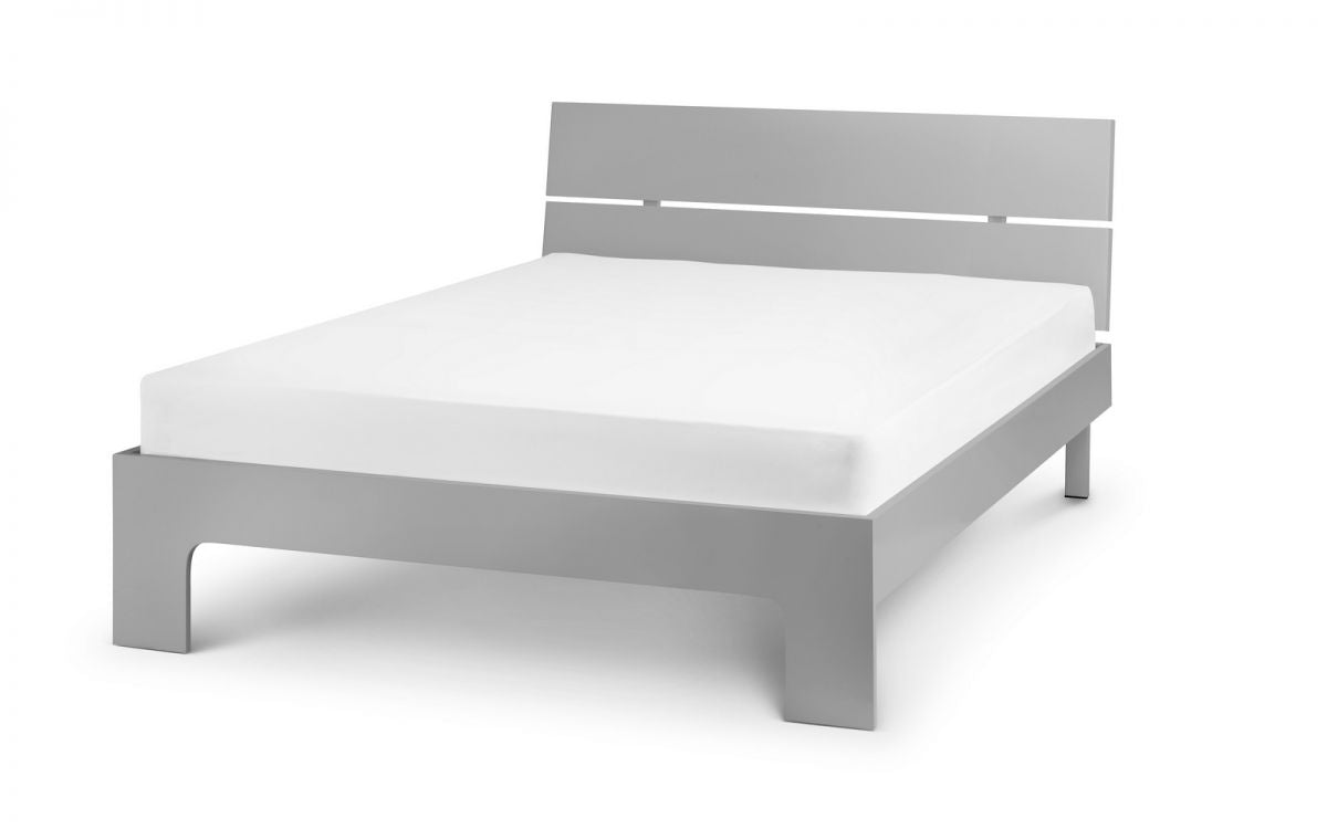 Manhattan Bed 135cm (Double) - Grey