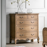 Chic 5 Drawer Chest Weathered