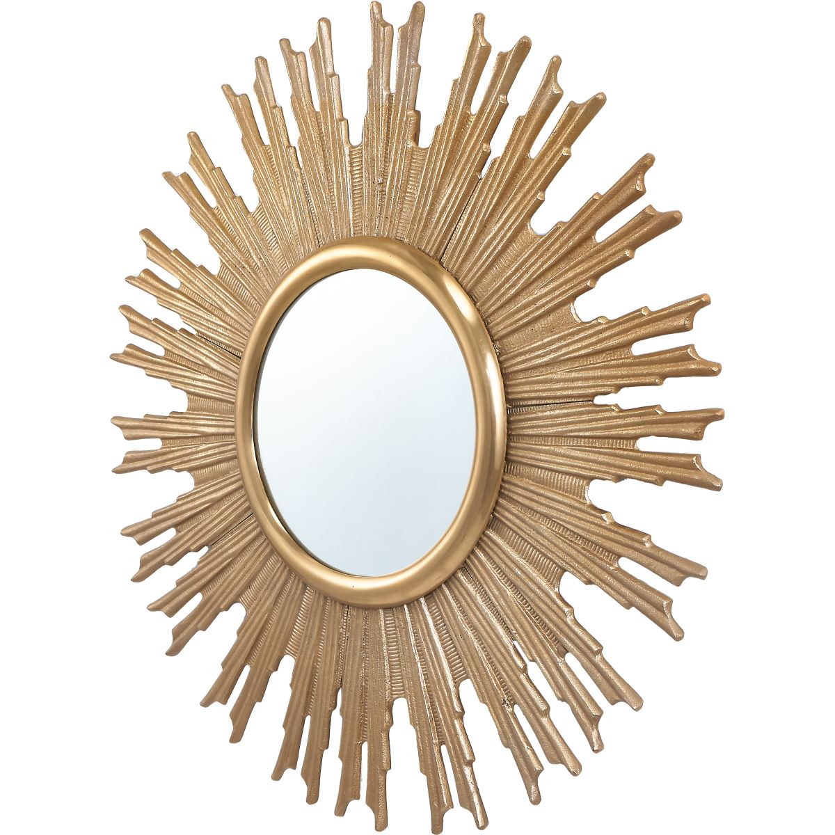 Gold Starburst Wall Mirror