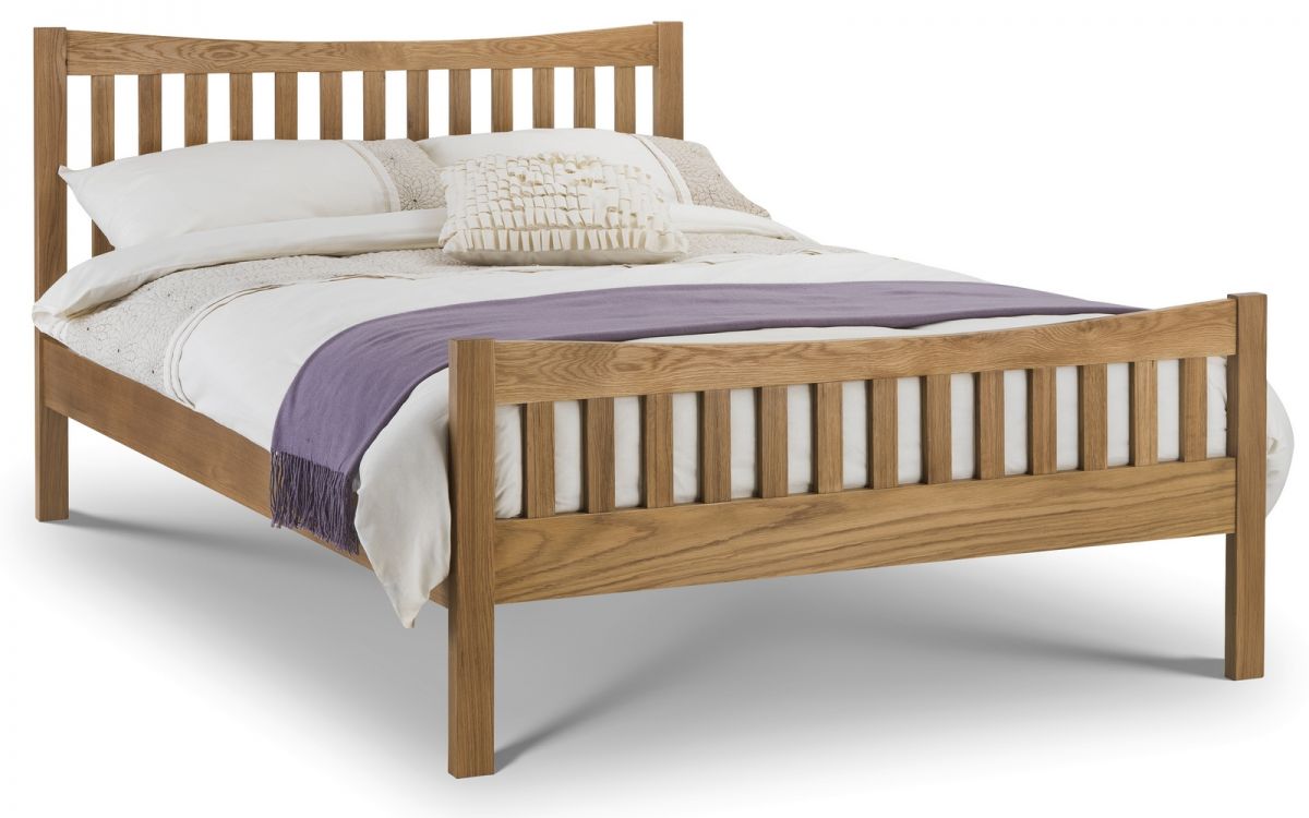Bergamo Oak Bed 135cm (Double Bed)