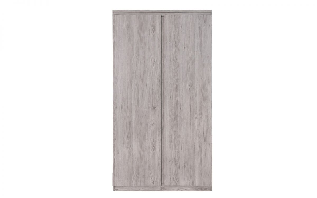 Jupiter 2 Door Wardrobe Grey Oak