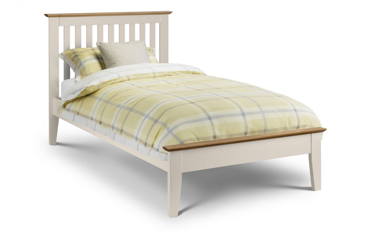 Salerno Shaker Bed 90cm (Single) Two Tone